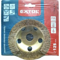 Brúsny diamantový kotúč univerzálny 125mm Zrnitosť : P20, 8803133